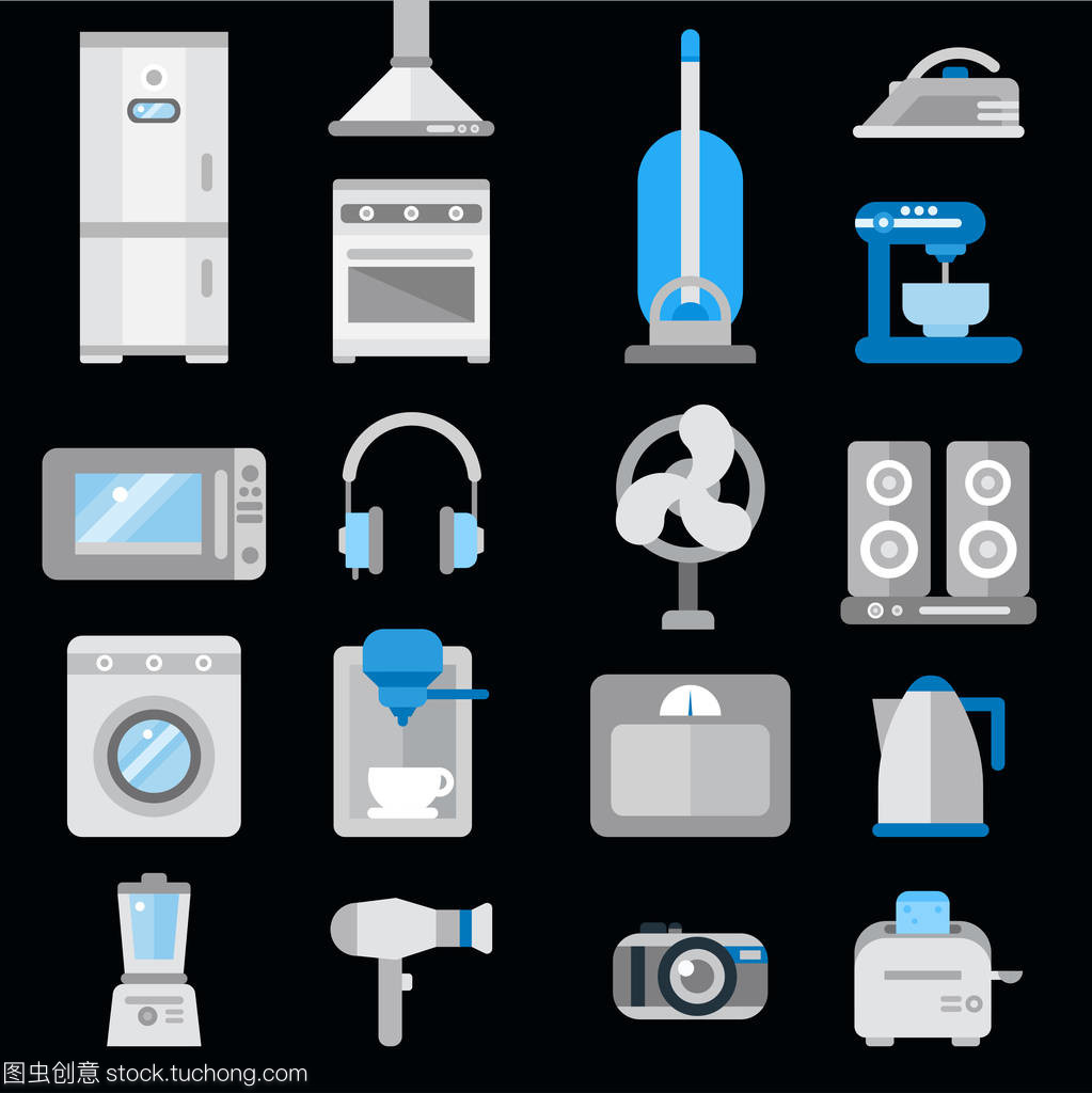 线与平面设计元素图标